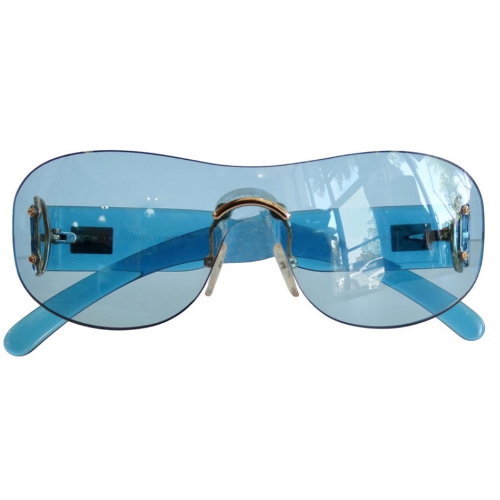 Aqua Blue Clear Spring 2000 Shades by Tom Ford